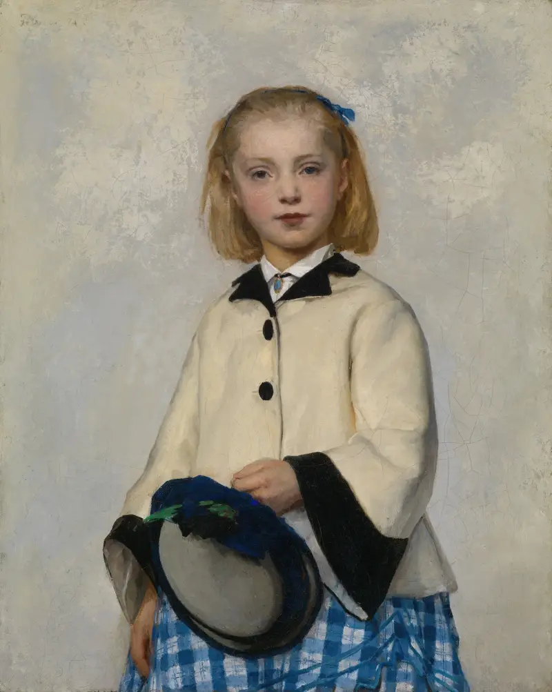 Umělcova dcera Louise, Albert Anker