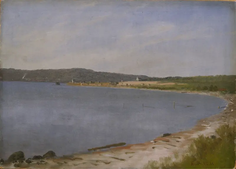 San Francisco Bay av Albert Bierstadt