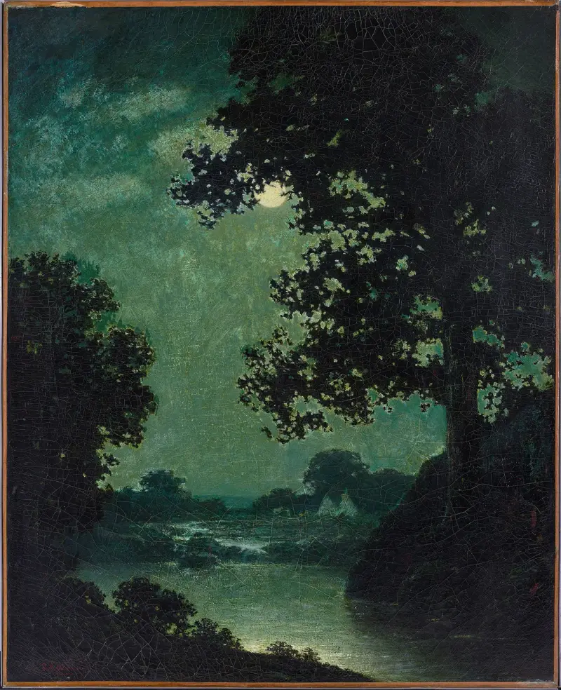 Mondlicht, 1888 von Ralph Albert Blakelock