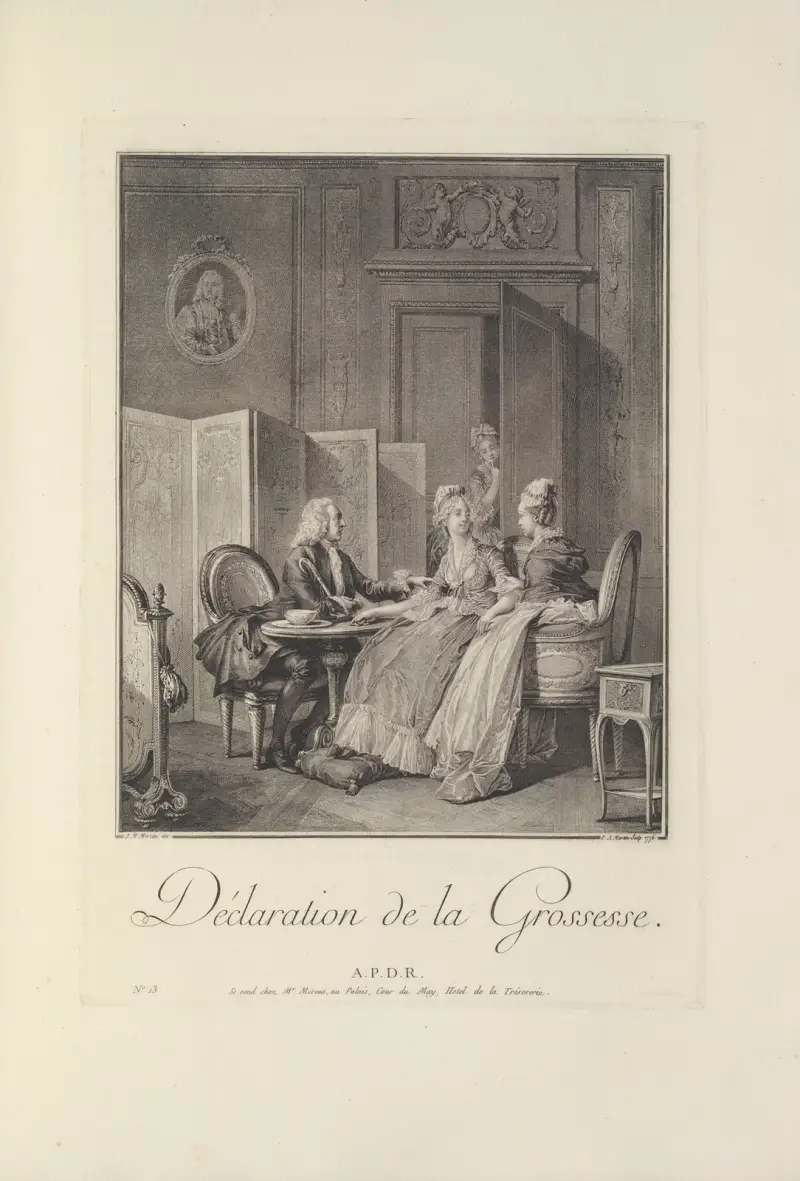 Die Schwangerschaftserklärung von Albert Christophle