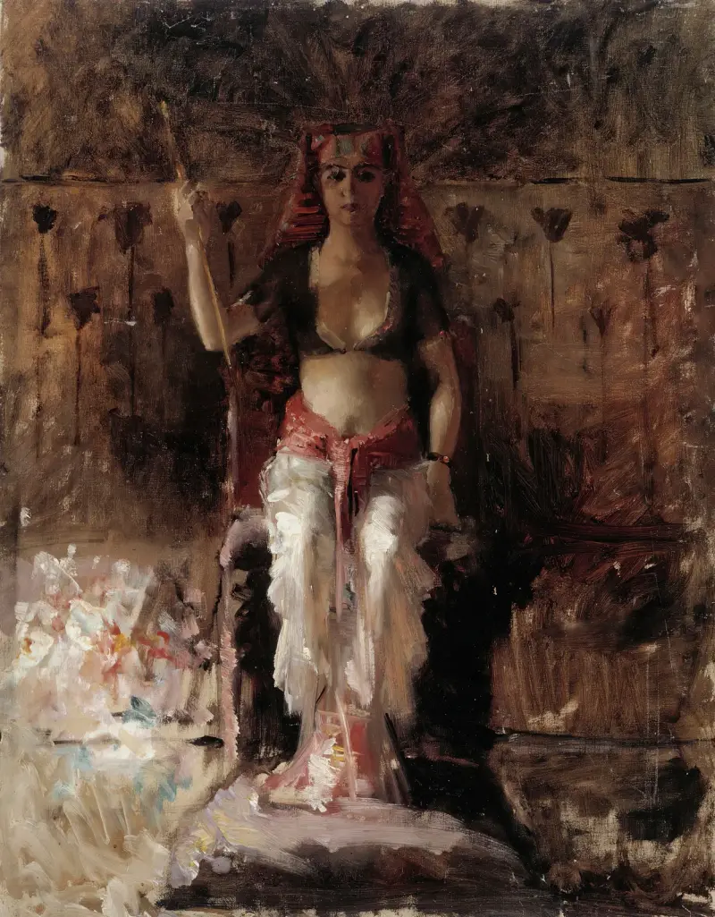 Egyptian Queen (1877_1878) av Albert Edelfelt