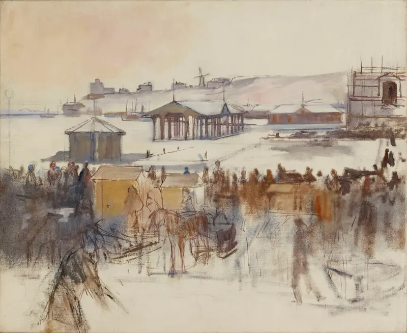 From the South Harbor, Albert Edelfelt