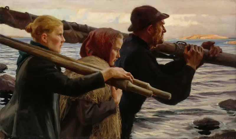 In The Outer Archipelago, Albert Edelfelt