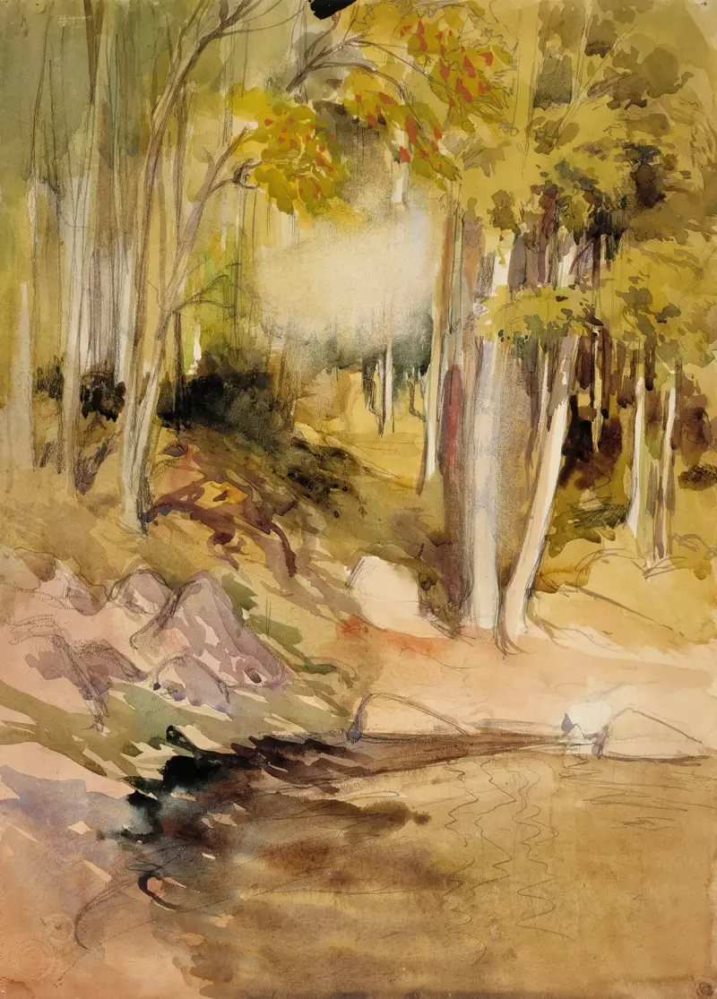 In the Woods, Albert Edelfelt