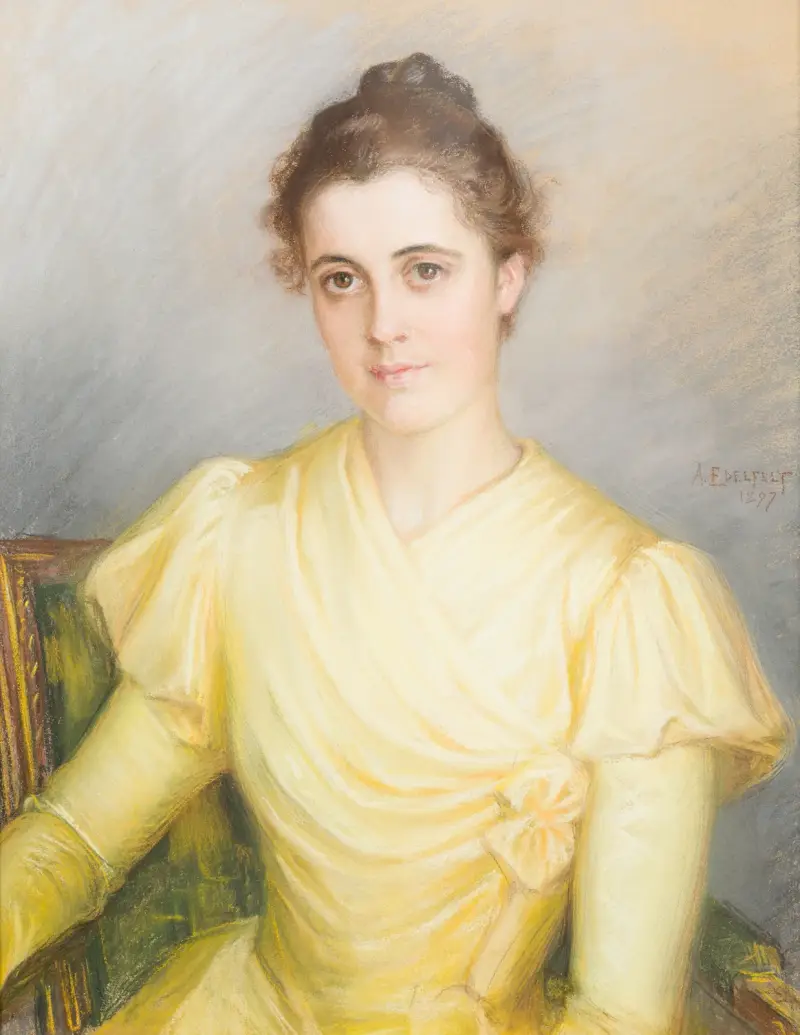 Mrs Lamberg, née Kjellberg, Albert Edelfelt