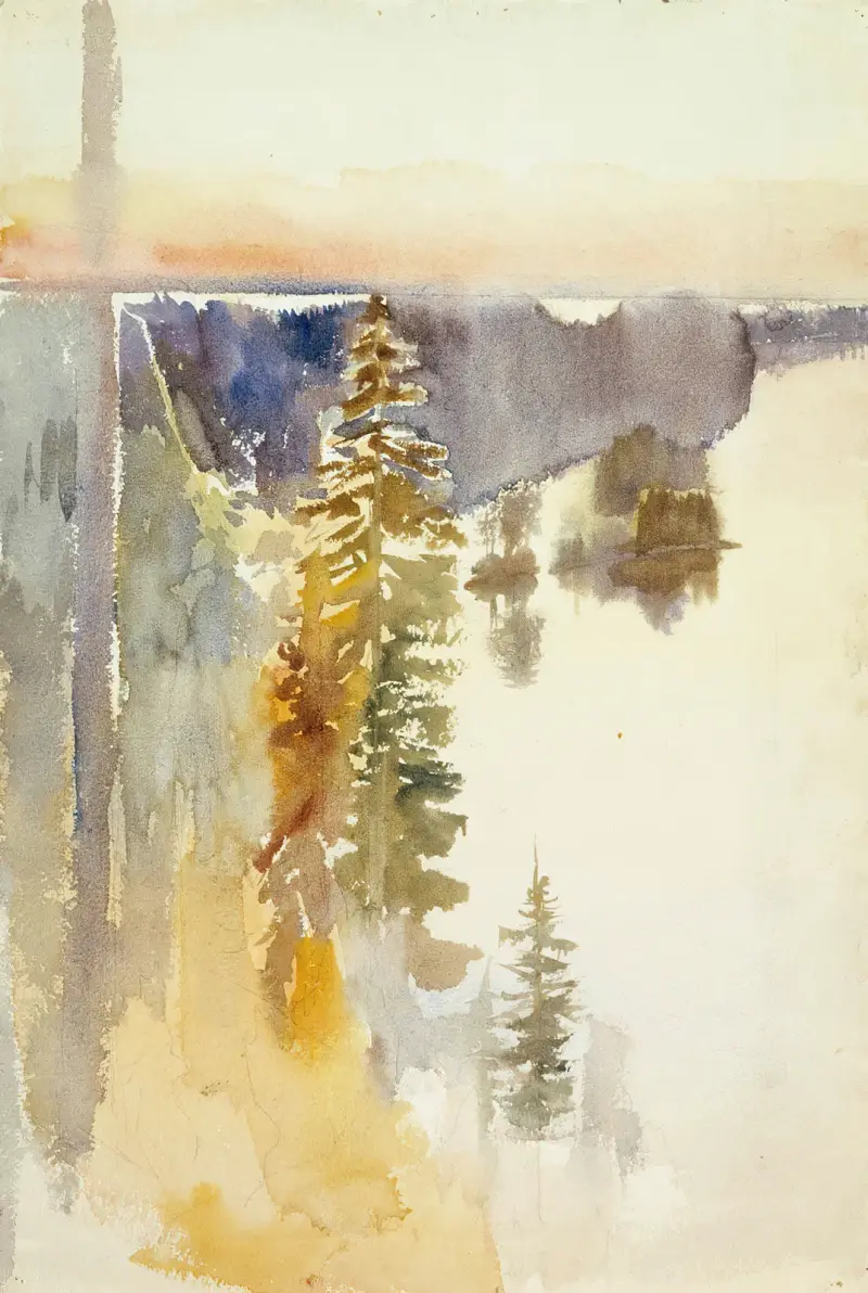 View from Kaukola Ridge, Albert Edelfelt