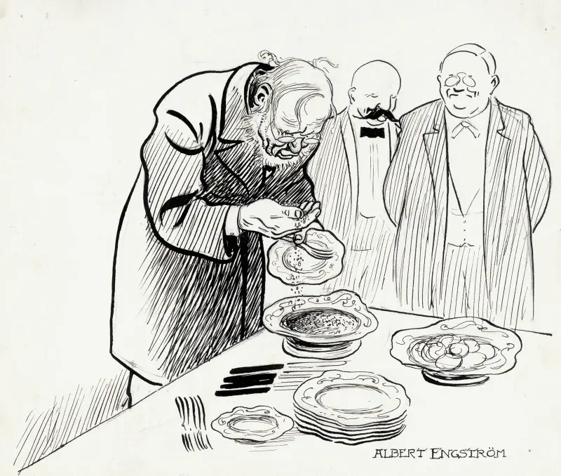 Old Professor S av Albert Engström