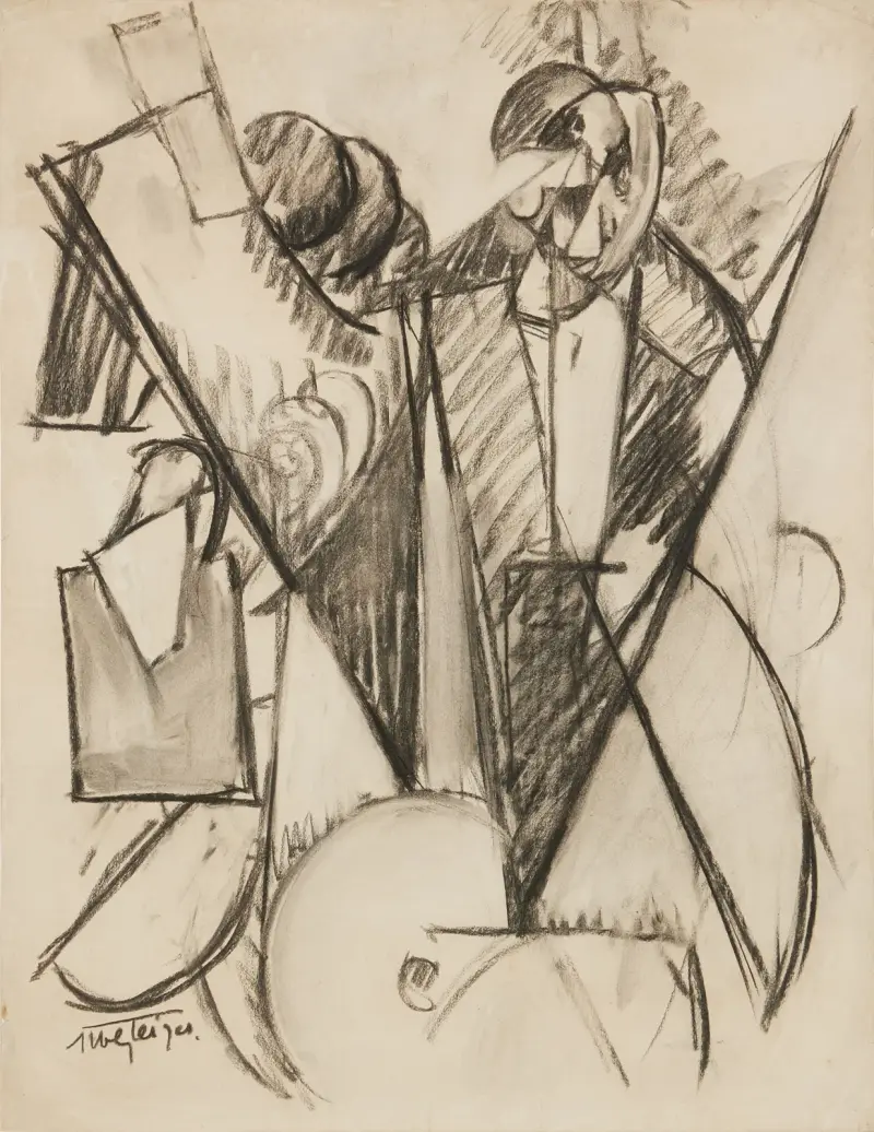 Portrait d’Igor Stravinsky av Albert Gleizes