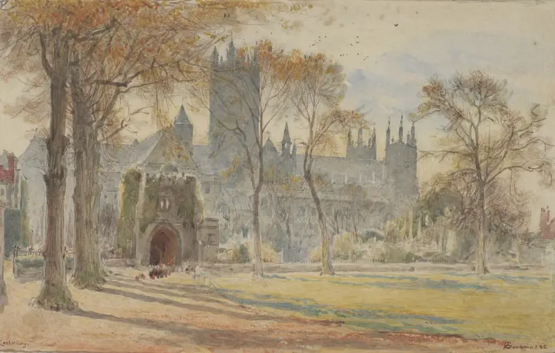 Canterbury von Albert Goodwin