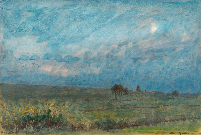 Reculver (Kent) von Albert Goodwin