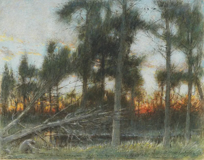 Der treulose Ritter von Albert Goodwin