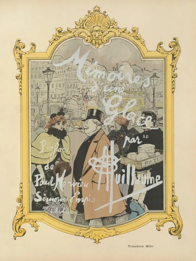 Mémoires d’une glace Pl.01 av Albert Guillaume