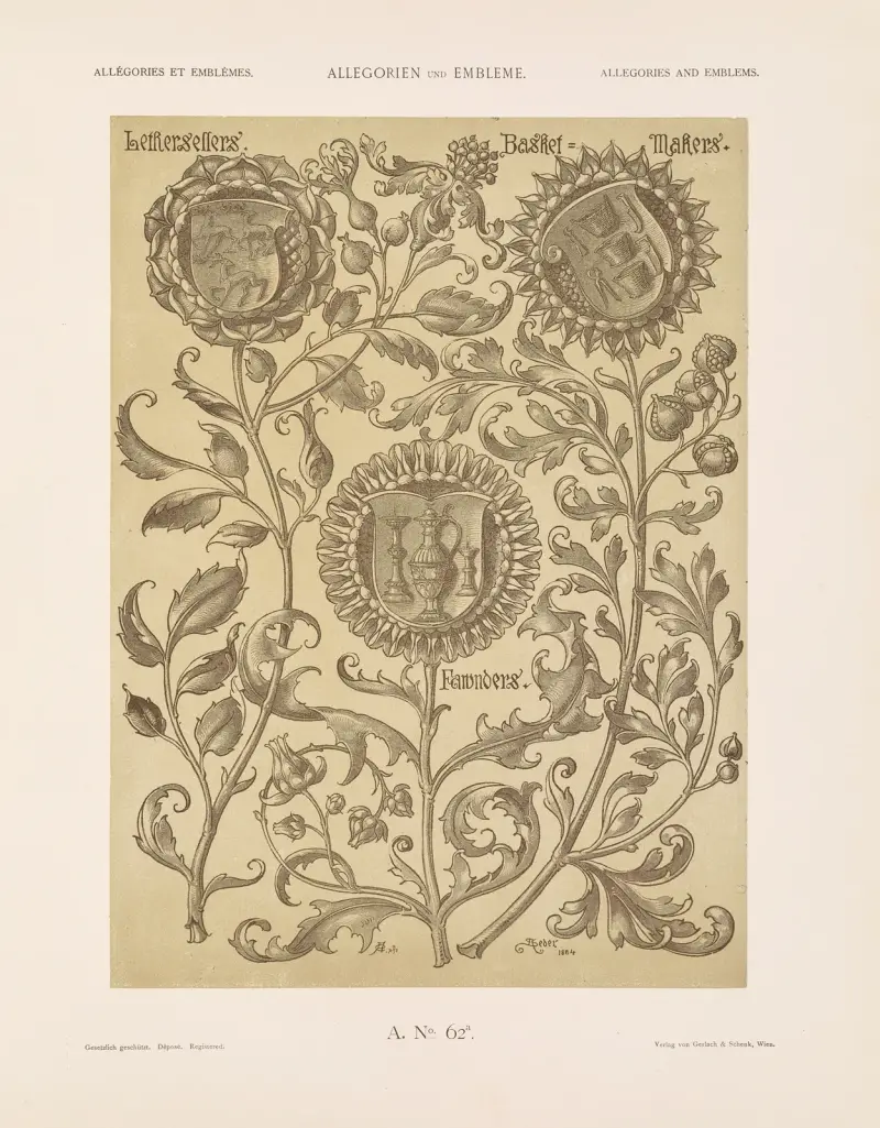 Allegorien und Embleme, Bd. II, Taf. 071 von Albert Ilg