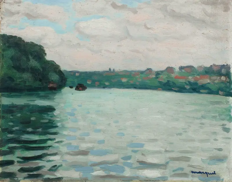 La Seine À La Frette av Albert Marquet