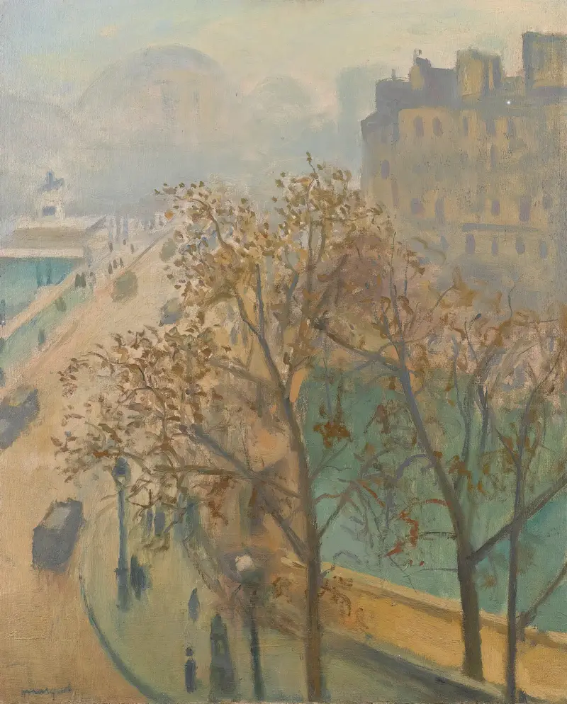 Le Pont-Neuf, höstdis av Albert Marquet