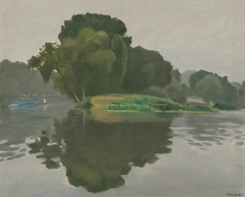 Wyspa, Poissy, Albert Marquet