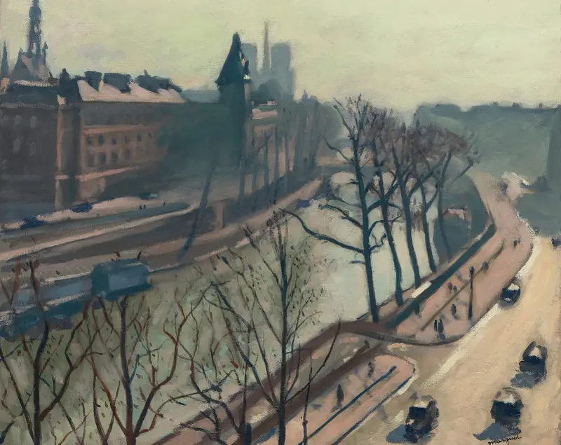 Pont Saint-Michel von Albert Marquet