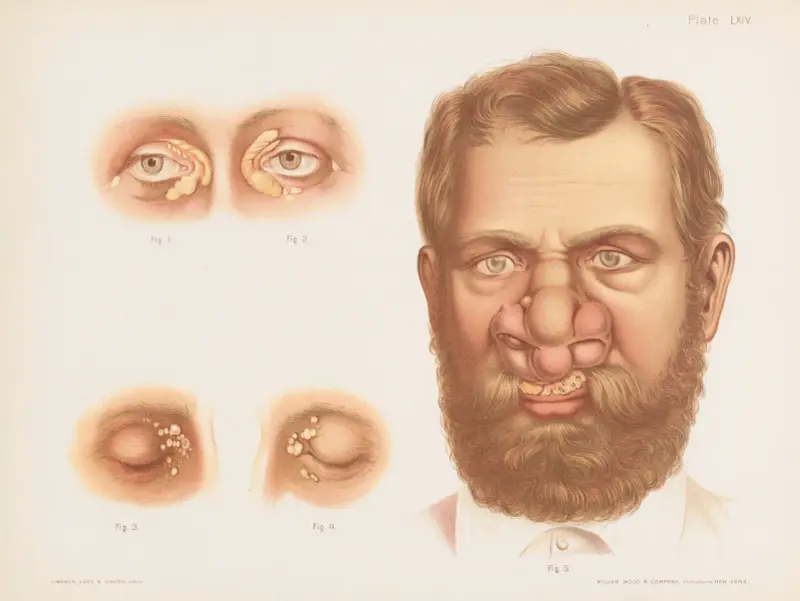 I., II. och III. Xantelasma, IV. Rhinosklerom av Prince Albert Morrow