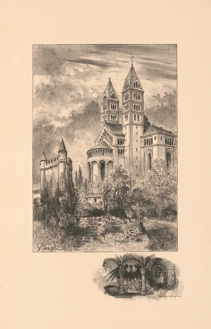 Spire av Albert Robida