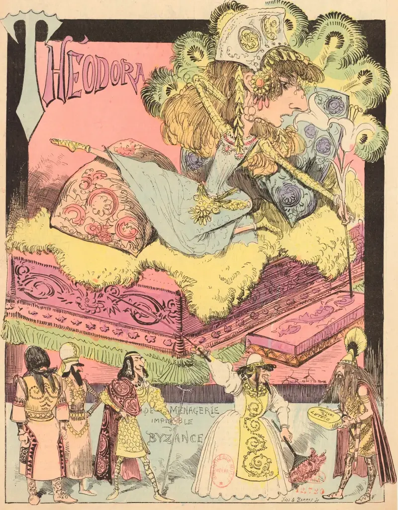 Théodora – de la ménagerie impériale de Byzance av Albert Robida