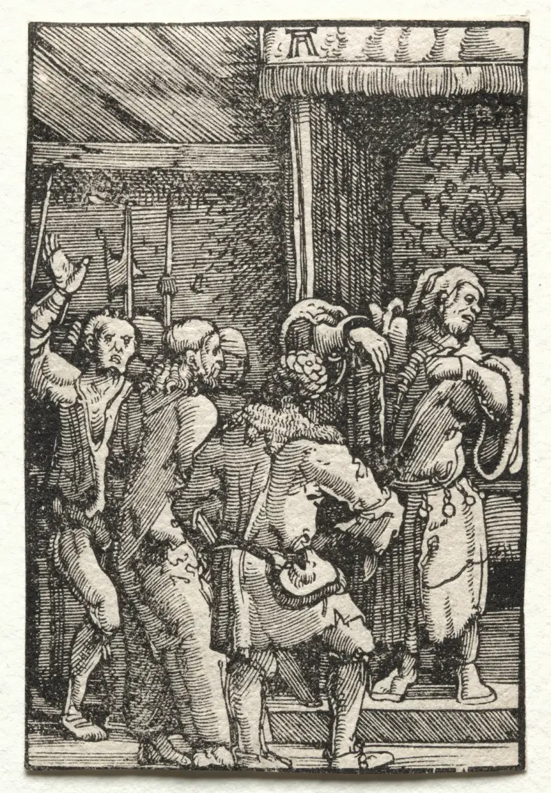 Christus vor Kaiphas von Albrecht Altdorfer