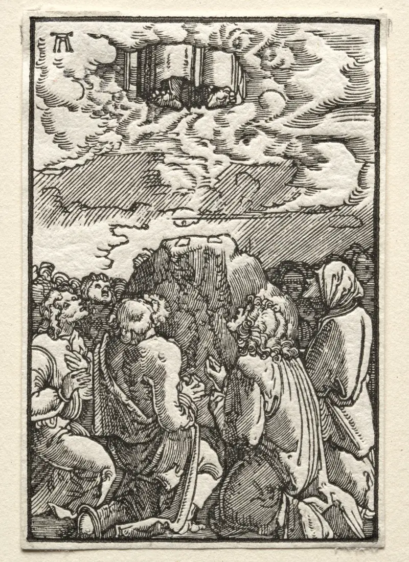 The Ascension av Albrecht Altdorfer