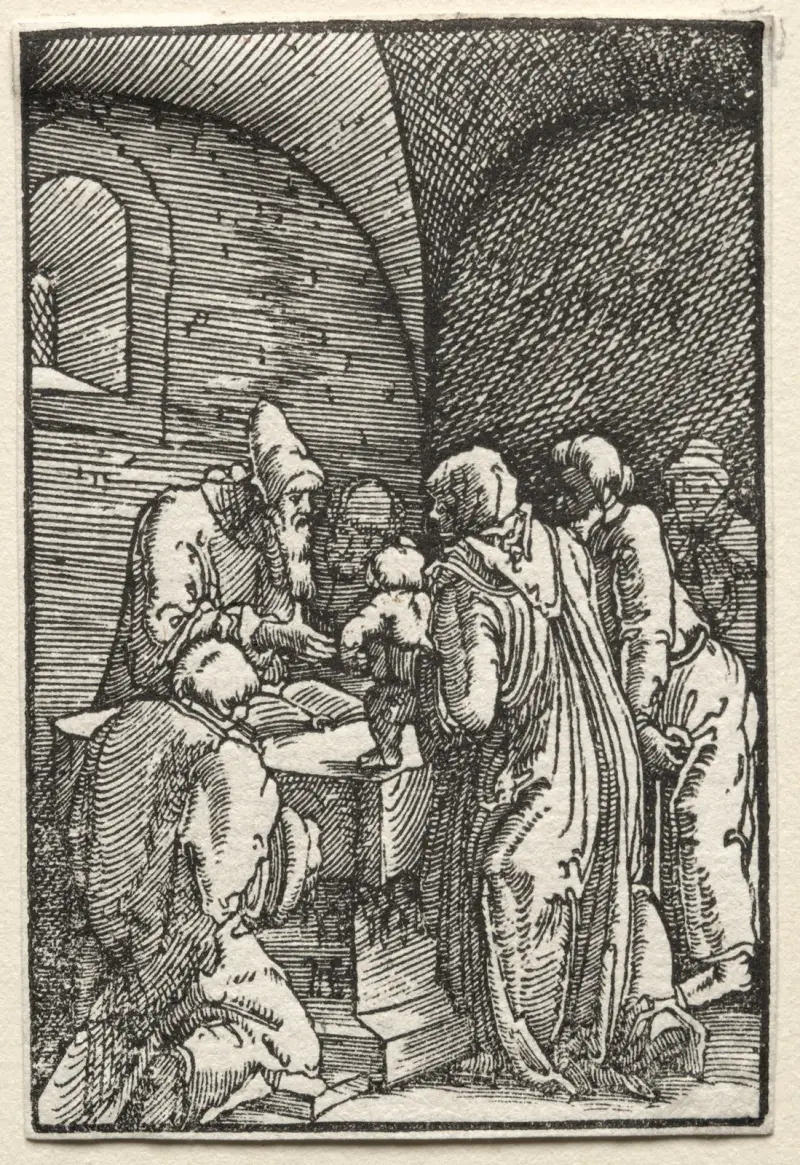 Obětování Krista v chrámu, Albrecht Altdorfer