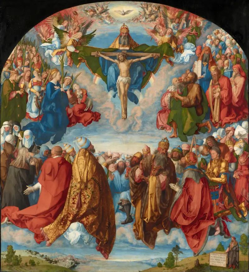 Anbetung der Heiligen Dreifaltigkeit von Albrecht Dürer