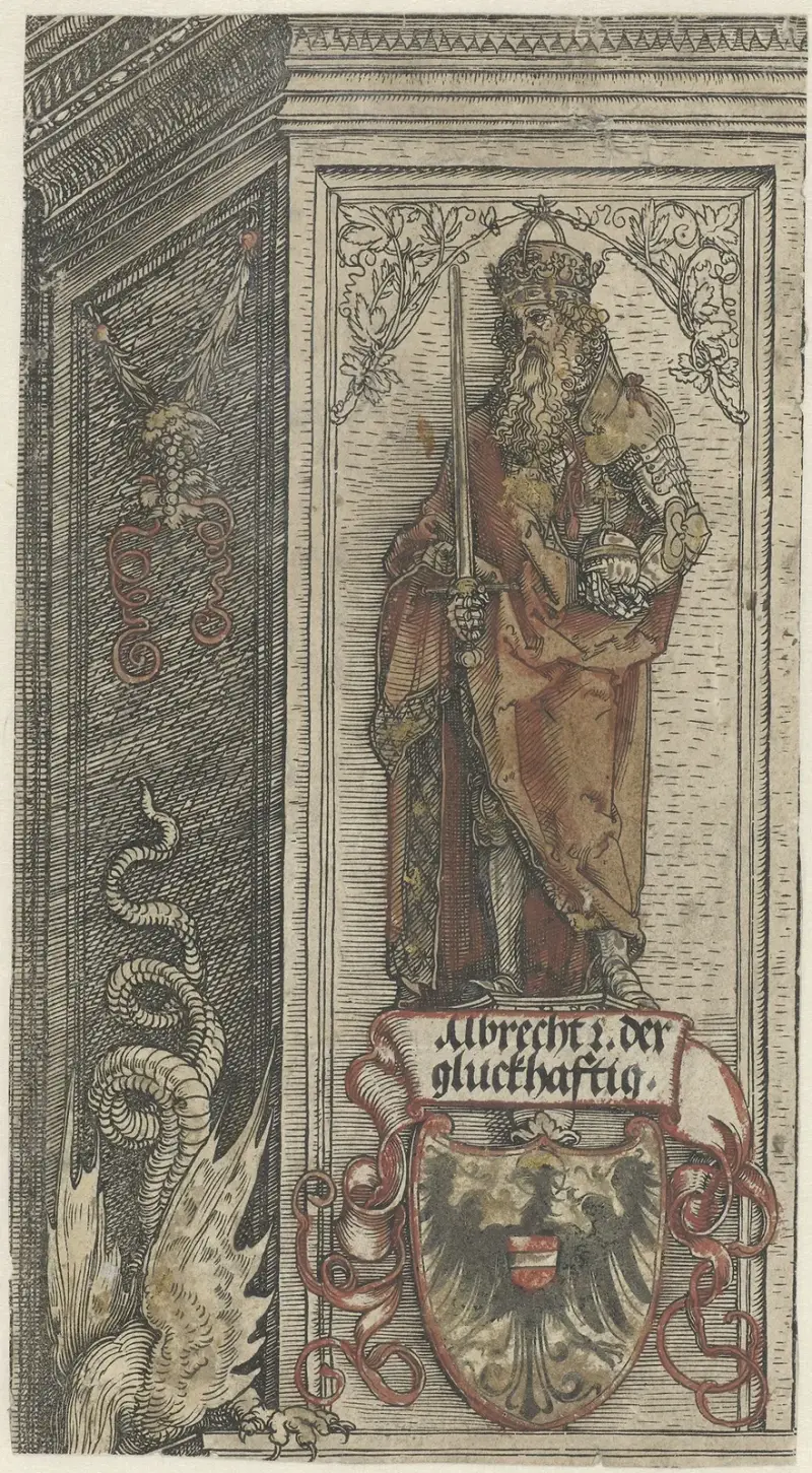 Albrecht III. der Beherzte, Herzog von Sachsen von Albrecht Dürer