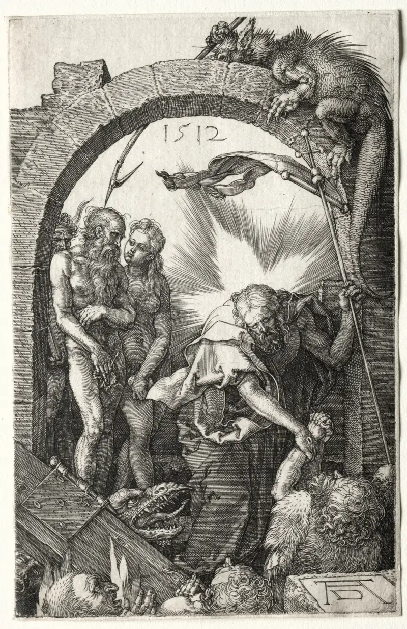 Christ in Limbo av Albrecht Dürer