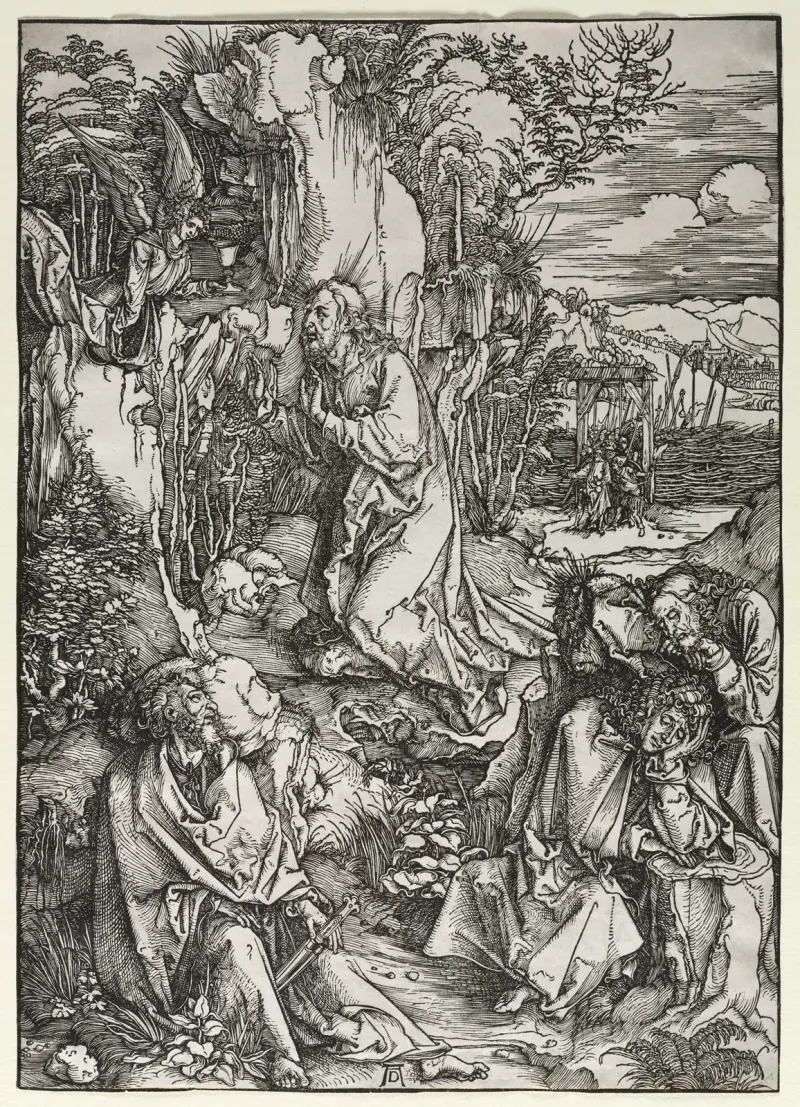 Christus am Ölberg, 1497 von Albrecht Dürer