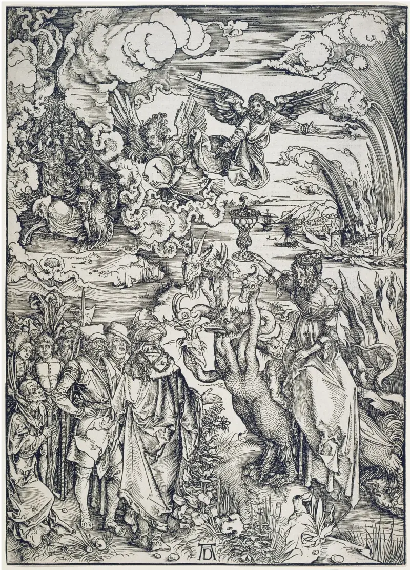 Das babylonische Weib von Albrecht Dürer