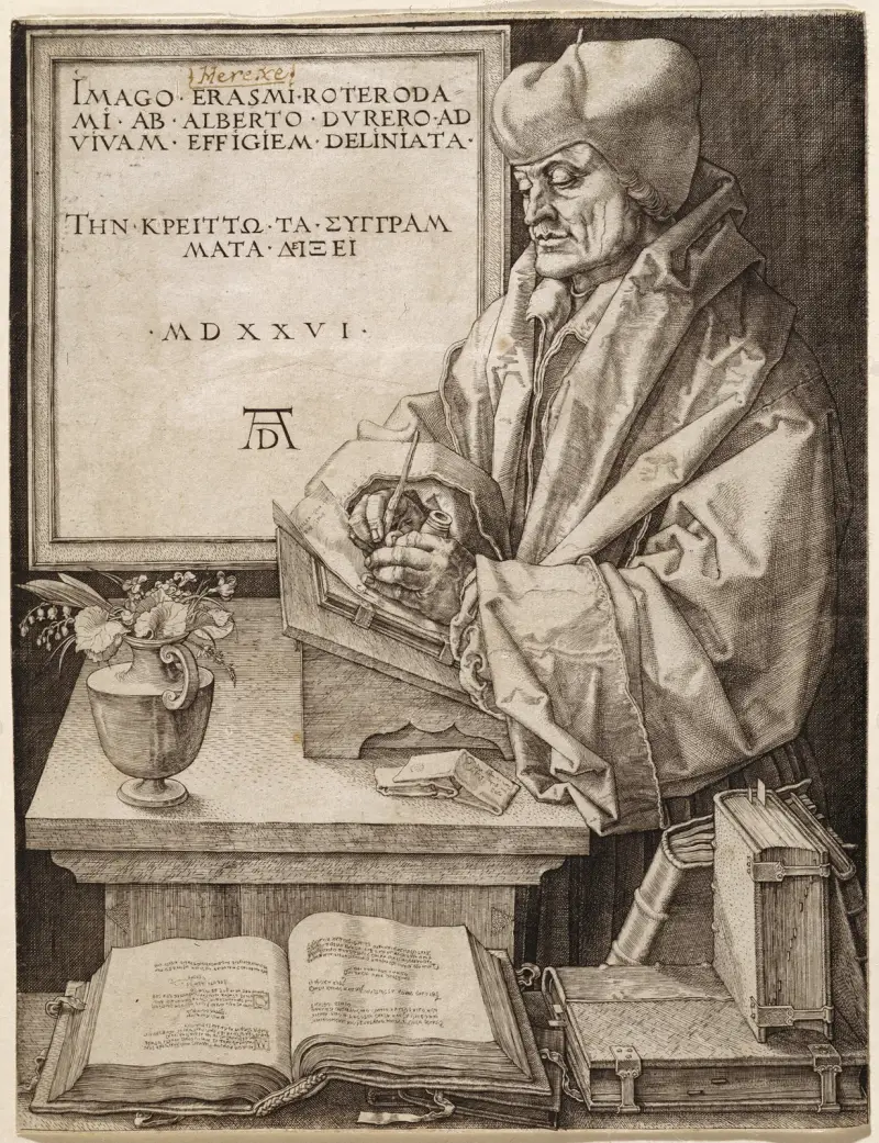 Erasmus Rotterdamský, Albrecht Dürer