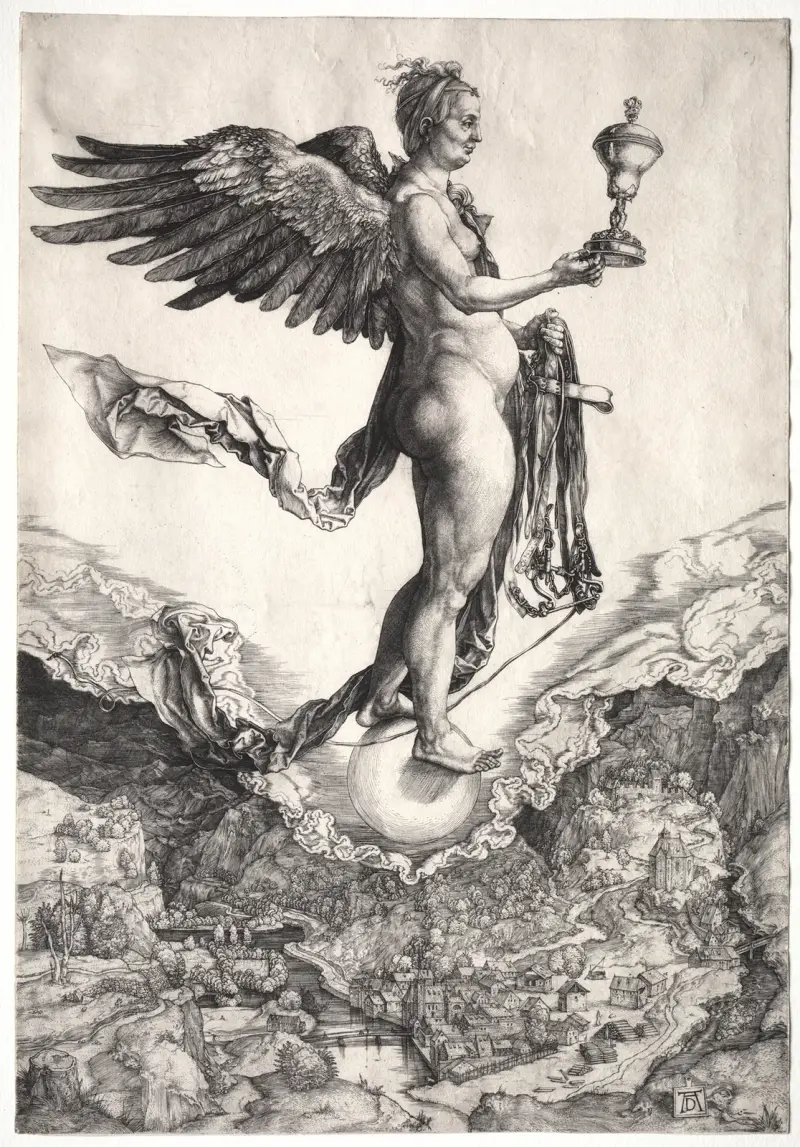 Nemesis av Albrecht Dürer