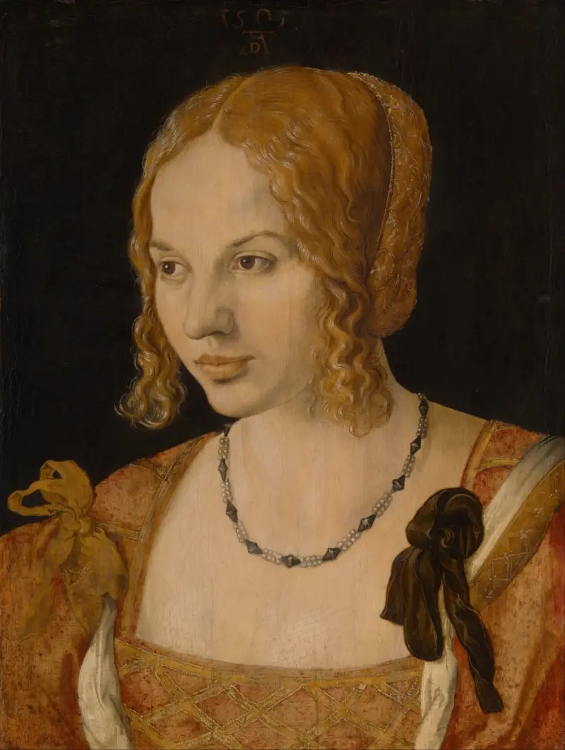 Porträtt av en ung venetiansk kvinna – nr 1 av Albrecht Dürer
