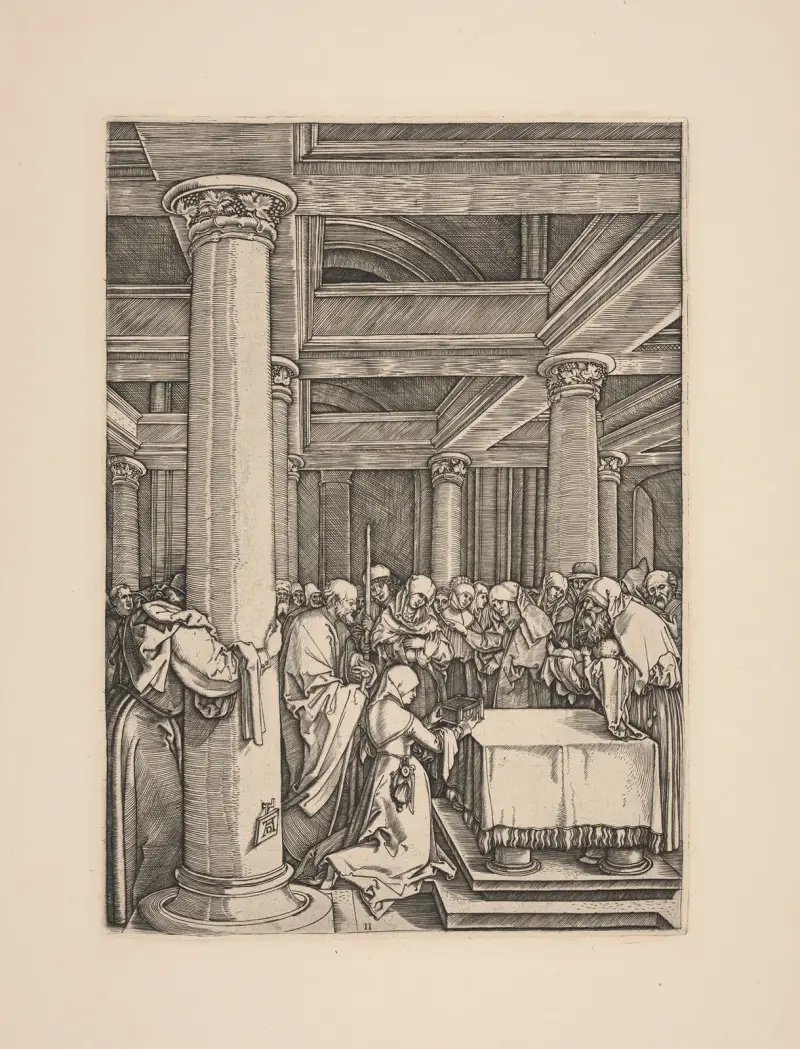 Darstellung Christi im Tempel von Albrecht Dürer