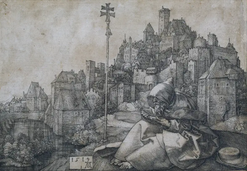 Der heilige Antonius von Albrecht Dürer