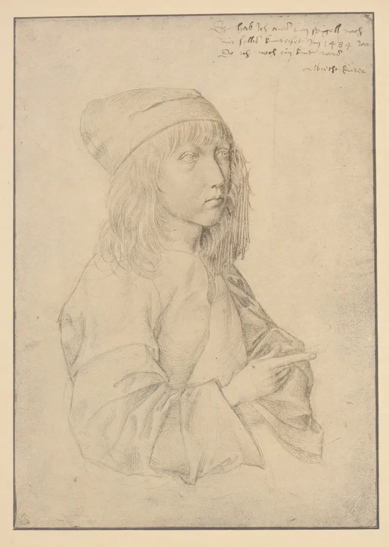 Selbstbildnis mit 13 Jahren von Albrecht Dürer