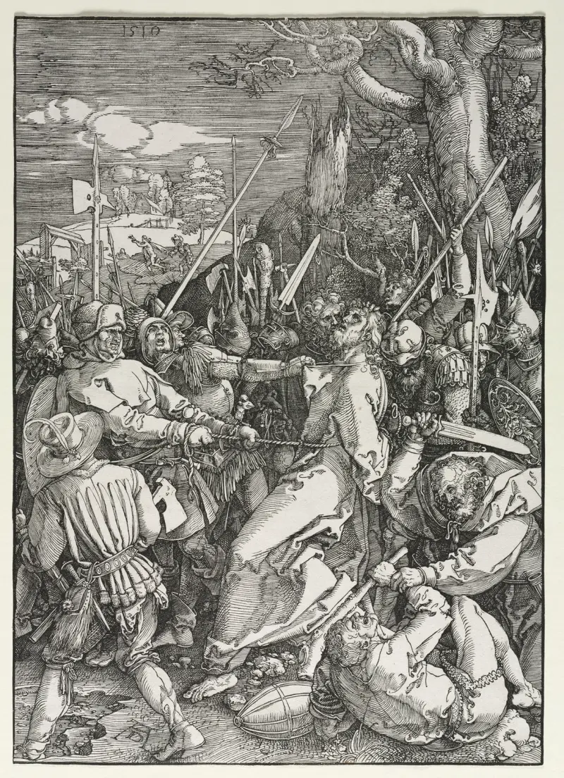 Pojmanie Chrystusa, Albrecht Dürer