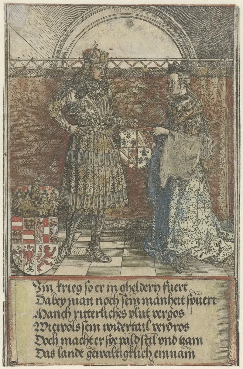 Det burgundiska bröllopet av Albrecht Dürer