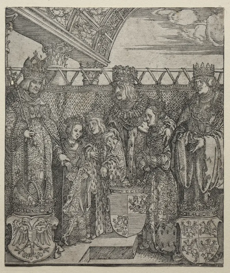 Furstarnas kongress i Wien av Albrecht Dürer