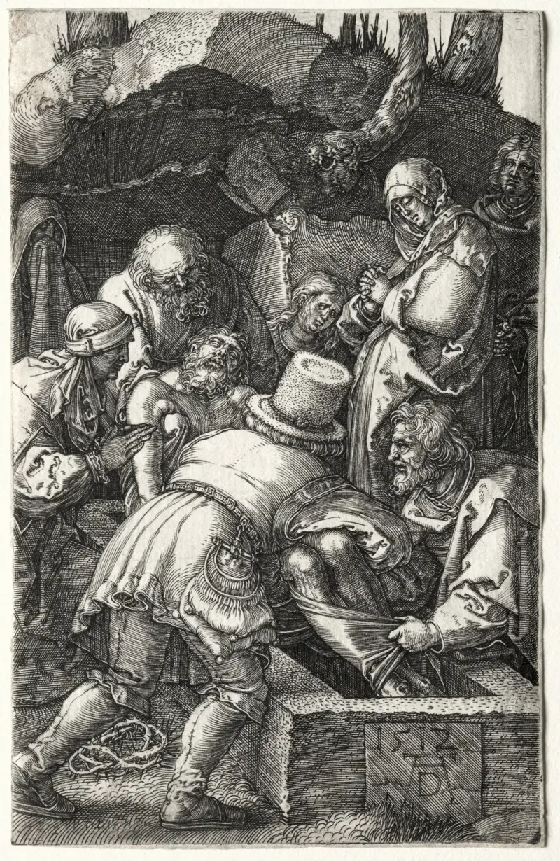 The Entombment, 1512 av Albrecht Dürer