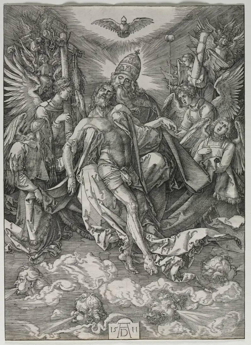 The Holy Trinity av Albrecht Dürer