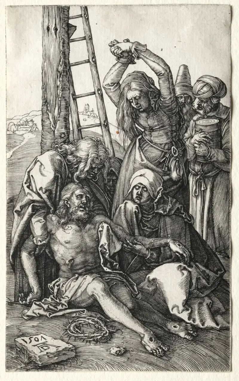 Die Beweinung Christi von Albrecht Dürer