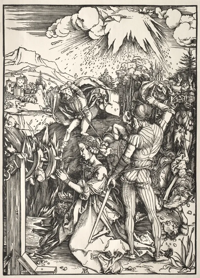 Męczeństwo św. Katarzyny, Albrecht Dürer