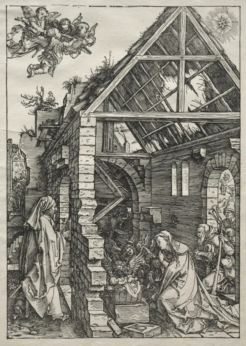 The Nativity, 1504 – nr 2 av Albrecht Dürer