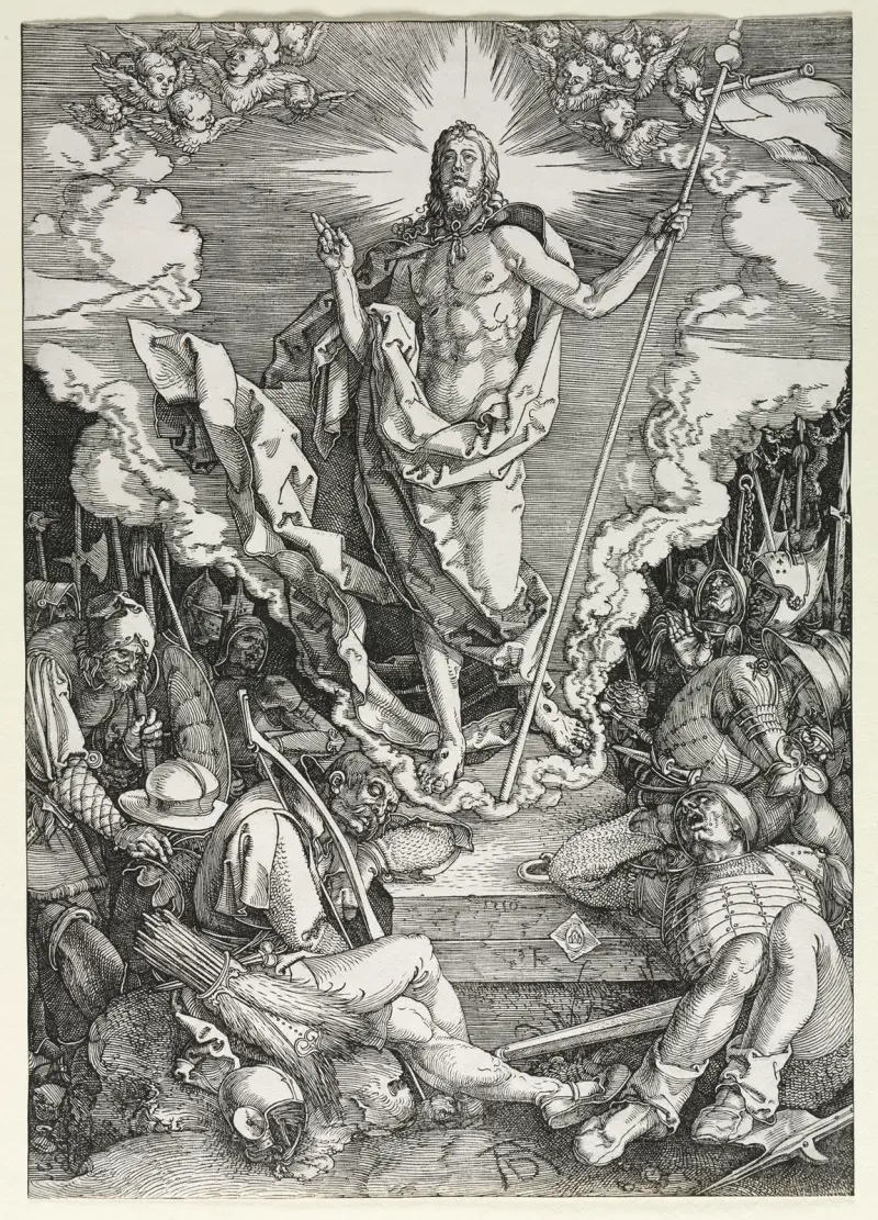 The Resurrection, 1510 av Albrecht Dürer