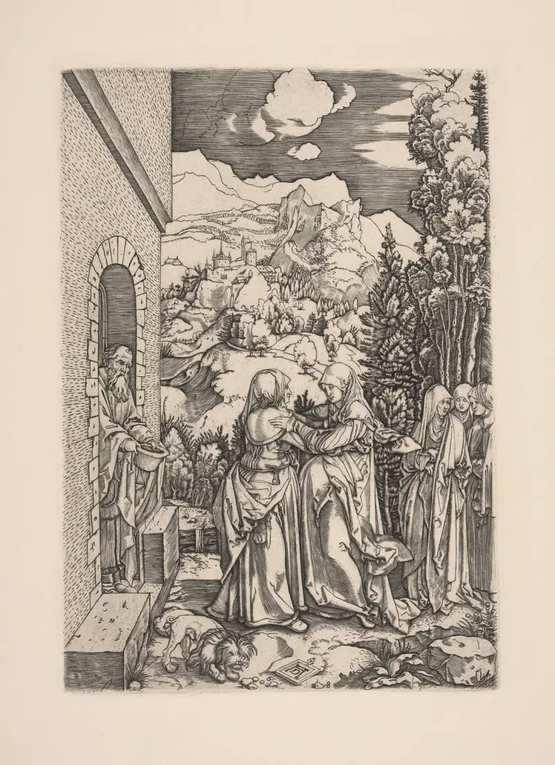 Die Heimsuchung von Albrecht Dürer