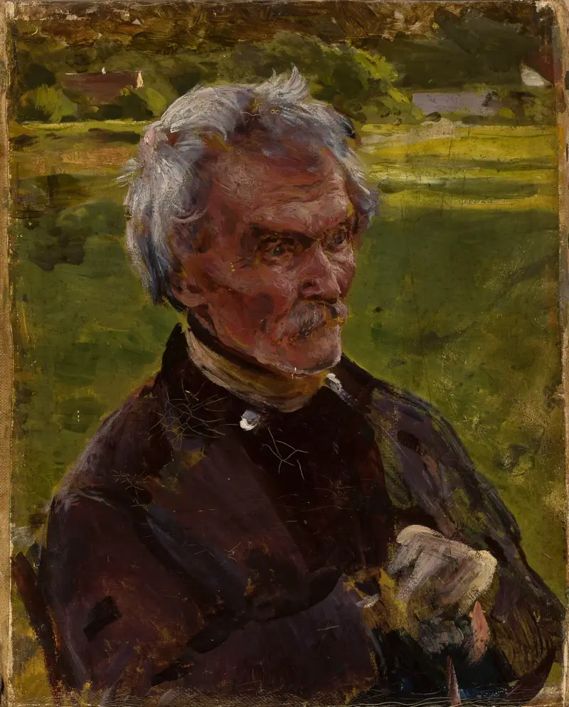 Studie eines alten Mannes von Aleksander Gierymski