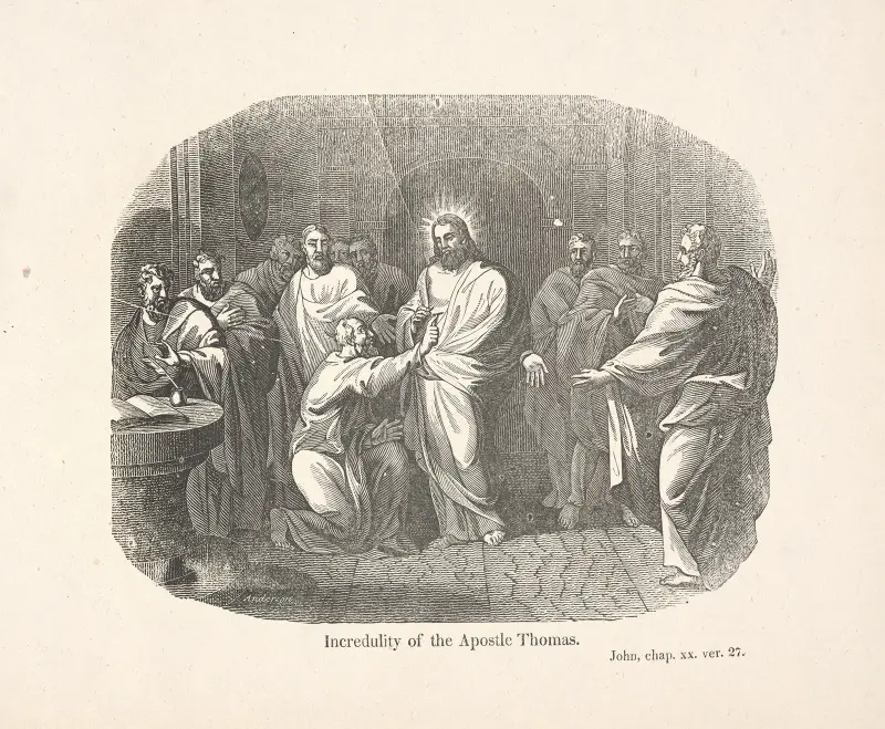 Aposteln Tomas tvivel av Alexander Anderson